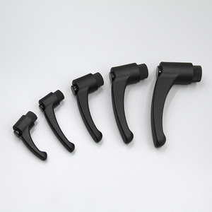 Tay cầm kẹp xoay điều chỉnh hình chữ L bằng nylon đen HZ.103008, dùng trong công nghiệp - Product Image 6