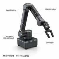 Robot de table industriel 4 axes DR4 pour le chargement et le déchargement de machines de presse, avec une charge utile de 500g et une portée de 440mm, motorisé