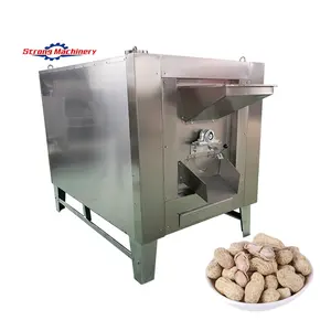 Drum Roaster Peanuts and Ground Nut Sugar Spice Roasting Machine