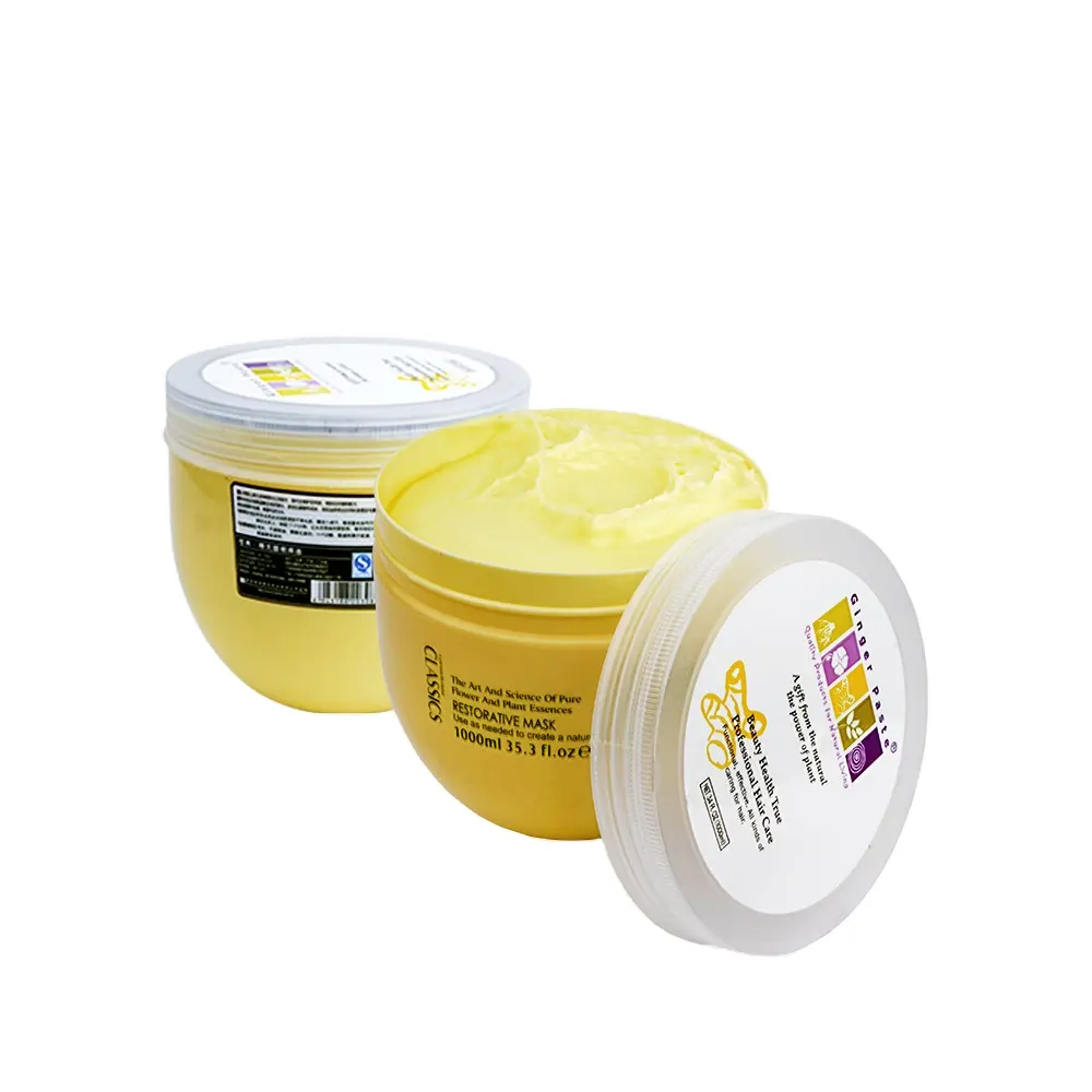 Fabricante Productos para el cuidado del cabello Mascarilla para el tratamiento del cabello Crema de spa Jengibre Crema para el cabello coreana