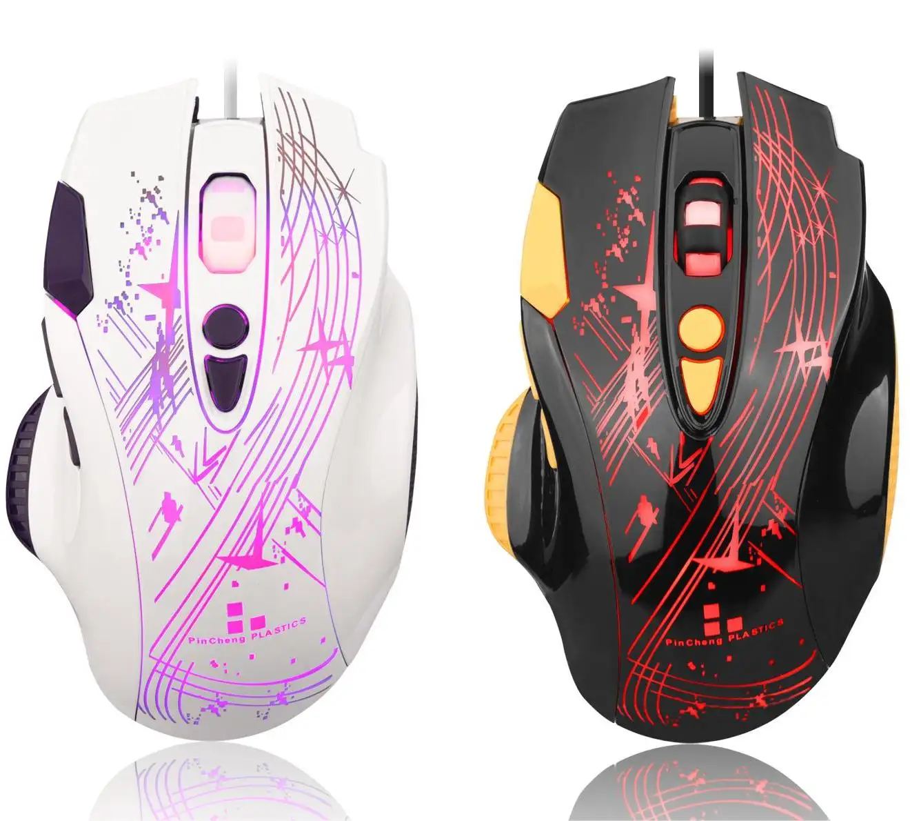 Best Selling Promotional Price 1600 DPI Wired Gaming Mouse For Computer For Apple Laptop