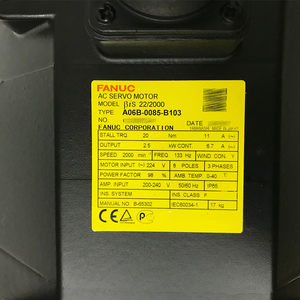 Fanuc A06B-0085-B103ชิ้นส่วน PLC เซอร์โวมอเตอร์ AC ใหม่ของแท้ - Product Image 2