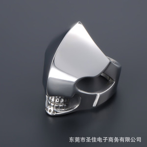 Skeleton <b>Ring</b> For Men Geometric Design SA816 Gift Jewelry - Product Image 4