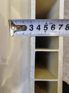 WPC durevole porta profilo di materia prima estruso cavo WPC porta pannello per case porta interna - Product Image 4