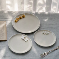 ARM LVG INS Nordic Style 3D Keramische Bloem Dinerbord Creatieve Artistieke Schotel Restaurant Home Decoratieve Platte Plaat