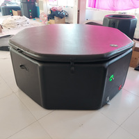 Bain de glace gonflable de haute qualité avec logo personnalisé, plusieurs tailles, portable, en PVC, pour bain froid