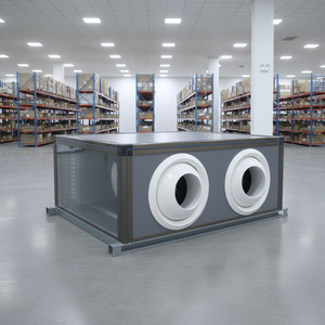 Unité de climatisation à jet de soufflerie montée sur toit de 25 à 30 tonnes pour supermarchés et salles, système HVAC sans conduit, unité de climatisation à jet de soufflerie - Product Image 5