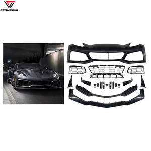 Fabrication de l'ancien au nouveau pour Chevrolet <span class=keywords><strong>Corvette</strong></span> C7 ZR1 Kit d'accessoires Kit de carrosserie avec pare-chocs avant - Product Image 2