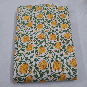 Tissu en coton pur respirant, idéal pour la confection de robes, hauts, kurtis et plus encore. Achetez directement auprès du fournisseur. - Product Image 1