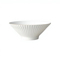 Grands bols à soupe en céramique de porcelaine fine, résistants à la chaleur, antibactériens, avec bord doré et couvercle en bambou, style chinois, pour ramen