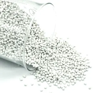 Top Quality Injection Molding Polyvinyl Chloride Compound Pellets White PVC Granules for Cables and Wires