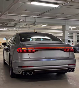 กันชนหลังรถปรับโฉม <span class=keywords><strong>A8</strong></span>สไตล์ S8กันชนหลังรถยนต์ PP สีดำเงาอุปกรณ์ตัวแยกริมฝีปากสำหรับ S8 <span class=keywords><strong>Audi</strong></span> <span class=keywords><strong>A8</strong></span> D5 2018-2025 - Product Image 4