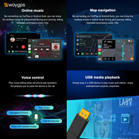 Fournisseur ODM Ewaygps, écran tactile universel portable de 8,9 pouces HD IPS, système Linux, Carplay sans fil pour la navigation