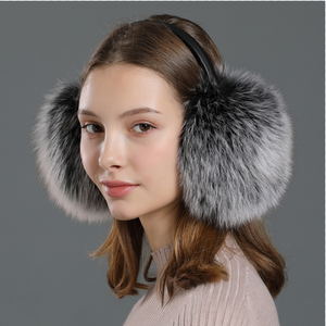MWFur Street Fashion <span class=keywords><strong>Cache</strong></span>-oreilles unisexe en fourrure de <span class=keywords><strong>lapin</strong></span> Rex pour filles et femmes, <span class=keywords><strong>cache</strong></span>-oreilles en fourrure de <span class=keywords><strong>lapin</strong></span> Rex tendance, <span class=keywords><strong>cache</strong></span>-oreilles chauds pour l'hiver - Product Image 4
