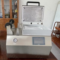 Machine automatique d'emballage de peau sous vide machine à sceller les plateaux de restauration rapide machine d'emballage sous vide de viande fraîche pack de peau de poisson