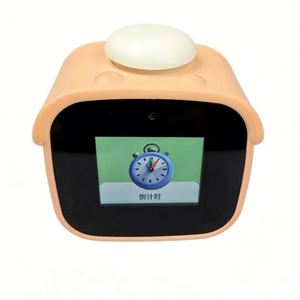 <span class=keywords><strong>Réveil</strong></span> de table LED avec fonction <span class=keywords><strong>radio</strong></span> et commande vocale IA, design mini cloche, pour chambre, en promotion - Product Image 1