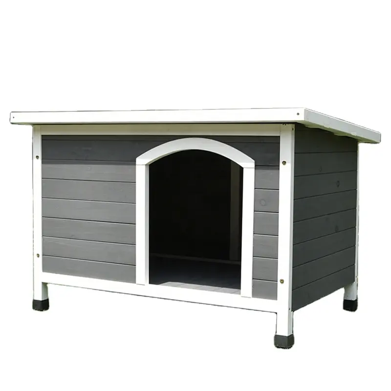 Holz hunde pet haus pet nest outdoor mit Regendicht dach Klapp