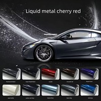 Film de protection de peinture TPU transparent brillant, hydrophobe, auto-réparateur, film de protection de carrosserie de voiture, 1,52 x 15 m