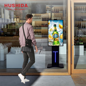 1000~2500 Nits Hohe Helligkeit 55-Zoll-Fenster-LCD-Videodisplay LCD-Werbebildschirm Fenster Digital Signage - Product Image 3