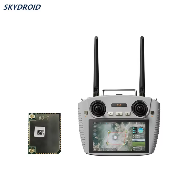 Skydroid G12 12CH Smart Handheld Ground Station 20KM Long Range 5.5" 1080P 1000nits Android 13 UAV Drone Controller