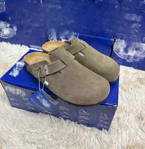 2026Birkentocks Sabots et mules en liège et daim souple, unisexe, tendance, avec soutien de la voûte plantaire, antidérapants, sandales à plateforme rehaussantes - Product Image 3