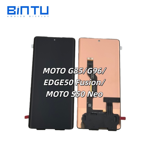 BINTU Factory OLED Display Screen Replacement for Moto G85 G96 Edge 50Fusion S50Neo Touch Digitizer Assembly Pantalla Ecran Tela