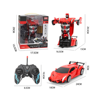 Mobil Remote Control Deformasi, Mobil RC Isi Ulang, Robot Transformasi Mobil Listrik, Mainan Anak Laki-laki