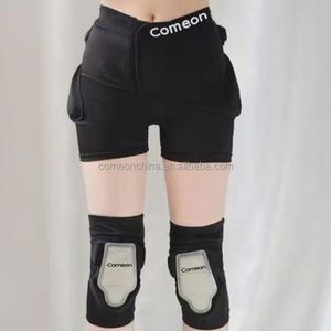 Equipo de protección de esquí de fábrica, pantalones de cadera, rodilleras, traje, pantalones cortos deportivos de descenso, acolchado de Eva, protectores de esquí de nieve para adultos - Product Image 2