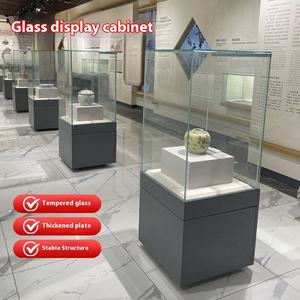 Benutzer definierte antike <span class=keywords><strong>LED</strong></span>-Licht Vitrine für Museen und Schmuck Ausstellungen Transparente Vitrine - Product Image 2