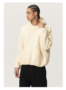 OEM Custom Manufacturer 100% Cotton Drop Shoulder <strong>Hoodies</strong> Pullover Heavyweight Oversized Blank Embroidery <strong>Hoodies</strong> Sweatshirt - Product Image 5