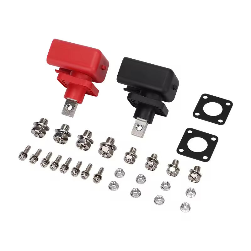 200a black and red 1 pair through wall type 200a