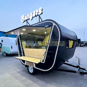 Remolque de Bar Móvil Usgowin, Remolque de Café, Carrito de Postres, Foodtruck, Hamburguesas, Cerveza, Bebidas, Remolque de Comida Rápida Totalmente Equipado - Product Image 2