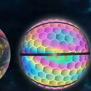 Balón de Baloncesto Fluorescente Personalizado OEM que Brilla en la Oscuridad, Absorbe Luz Verde, Ideal como Regalo - Product Image 1