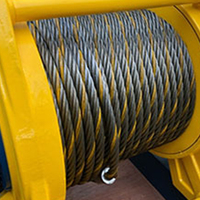 Palan à câble portable comeup 100m treuil électrique 2 tonnes 3 tonnes pour tirer des câbles