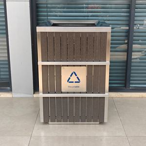 Heavy-Duty Eco-Friendly <strong>Wooden</strong> Compost Bin for Home Garden Outdoor Waste Bin for Organic <strong>Trash</strong> Rubbish <strong>Can</strong> - Product Image 3