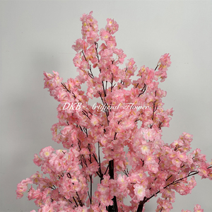 Arbre artificiel en soie rose en gros, fausse fleur de <span class=keywords><strong>cerisier</strong></span> <span class=keywords><strong>japonais</strong></span>, grand arbre artificiel de 180 cm en gros - Product Image 3