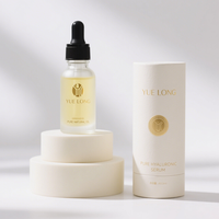Qualité de luxe personnalisé feuille d'or en relief logo papier carton ensemble de tubes ronds boîte pour l'emballage de parfum bouteilles en verre bocaux