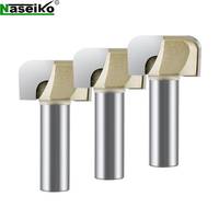 Naseiko personnalisé 180 degrés nettoyage du fond solide routeur peu carbure CNC outils de rainurage du bois
