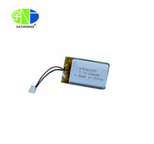Batería de Iones de Litio 402035 de 240 mAh y 3.7 V, Multicertificación CE KC PSE BIS, Polímero de Alta Capacidad, Más Vendida - Product Image 2