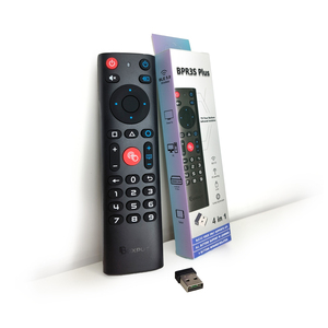BOXPUT BPR3S Plus 2.4G BT Dual Mode Remote Air Mouse Voice IR Isolation Android TV Box <strong>PC</strong> IR Learning 10m <strong>Control</strong> <strong>4</strong>-Button OEM - Product Image 1