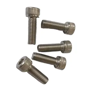 DIN 912 Stainless Steel Allen Key Type Bolt Ss304/316 Allen Screws and Knurled M5-M20 Socket head cap screw