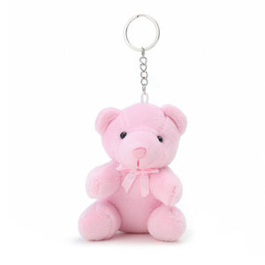 맞춤형 도매 미니 귀여운 장난감 봉제 테디 키링 플러시 키체인 곰 - Product Image 5