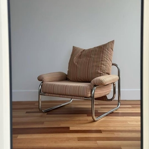 Fauteuil Lounge Designer John <span class=keywords><strong>Bertil</strong></span> Hagstrom Style Rétro Classique Petit Fauteuil de Loisirs Hôtel Appartement Villas Salon Canapé - Product Image 5