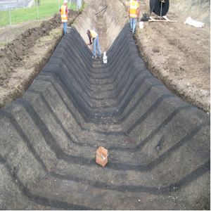 Drainage géocomposite 3D en HDPE, géomate non tissé double face pour barrages souterrains industriels haute performance et jardins - Product Image 4