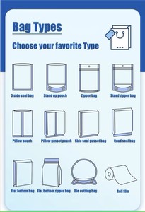 Sachets d'emballage pour shampoing et gel douche, scellés sur trois côtés, personnalisés, pour miel - Product Image 4