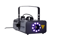 Machine à fumée MOKE 1500W 4 couleurs RGB avec lumières LED 3W, machine à fumée de scène traditionnelle pour mariages et événements