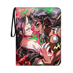 Album <span class=keywords><strong>de</strong></span> cartes personnalisé avec fermeture éclair pour collection <span class=keywords><strong>de</strong></span> cartes <span class=keywords><strong>de</strong></span> jeux, 900 pochettes, Anime <span class=keywords><strong>Demon</strong></span> <span class=keywords><strong>Slayer</strong></span> Haikyuu Blue Lock - Product Image 3
