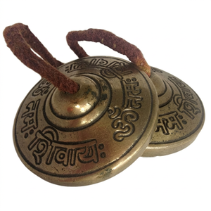 Sonido Puro, Paz Pura – Auténtica Campana Tingsha de Bronce para Aliviar el Estrés y la Claridad Mental - Product Image 1