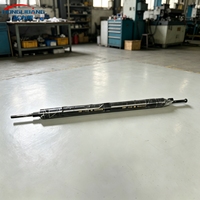 Packer cylindrique gonflable haute pression résistant à l'huile pour injection d'eau et extraction de gaz dans les zones de charbon