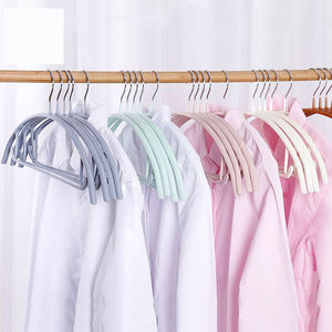 ที่แขวนเสื้อผ้า Pvc โลหะจุ่มพลาสติก,ที่แขวนเสื้อผ้าชุดสูทเสื้อโค้ทที่มีคุณภาพสูงที่แขวนเสื้อ - Product Image 3